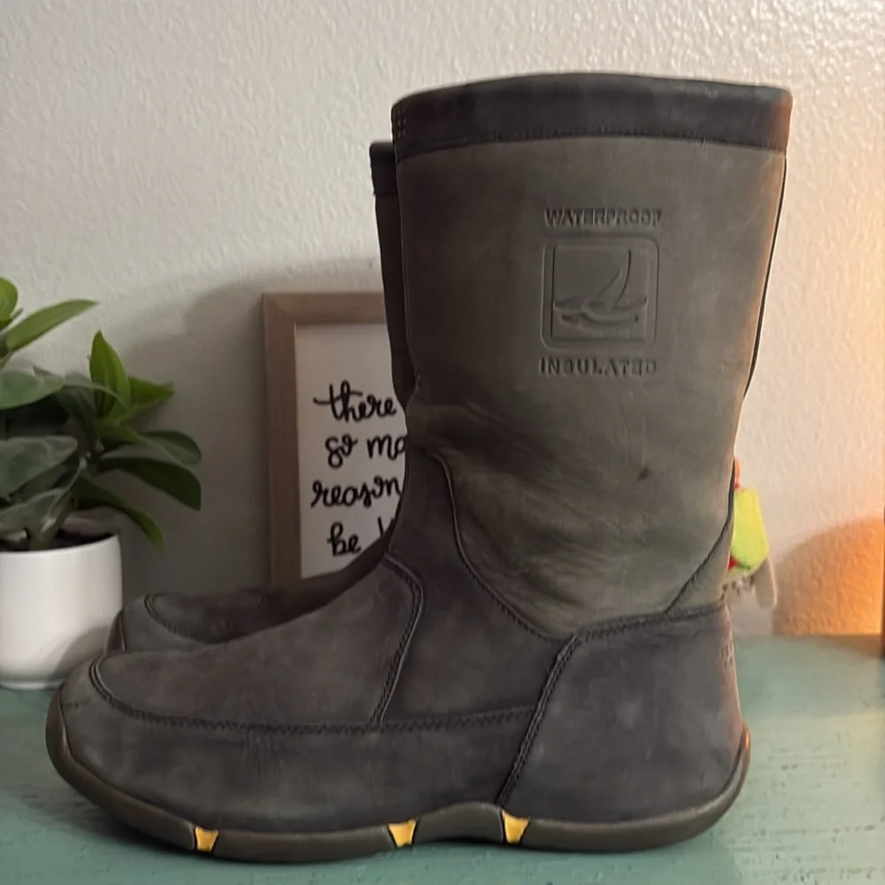 Sperry Men's Waterproof Insulated Gray Boots